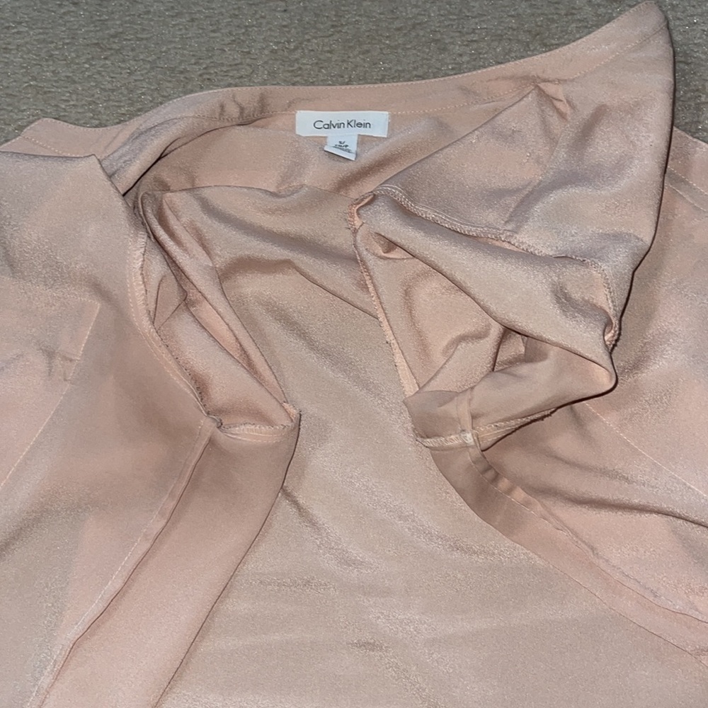 Calvin Klein button down blouse - Picture 7 of 9